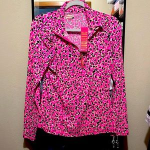 NWT Lilly Pulitzer Justine Half Zip